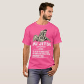 柔術の実愛の定義Bjjまたはmma Grappler Spo Tシャツ (正面フル)