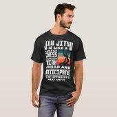 柔術はチェス柔術1のゲームのようなものである Tシャツ (正面フル)