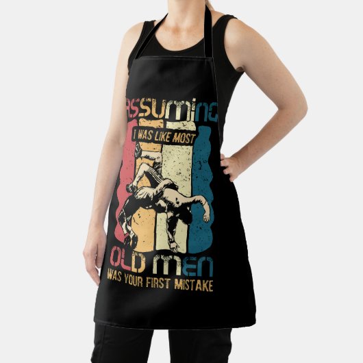 柔術は私が最も古い男性だったように仮定してあなただった エプロン (インサイチュ)