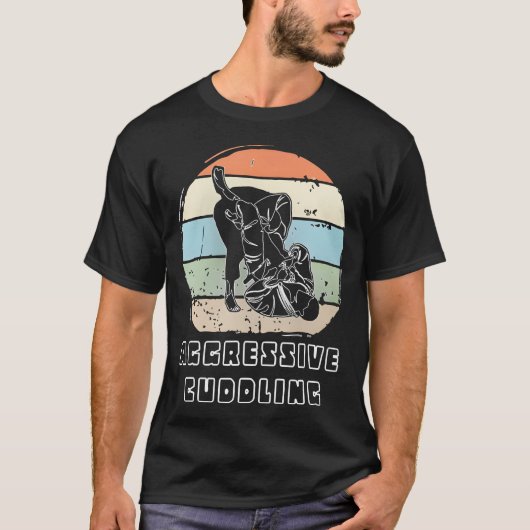 柔術アグレッシブ・カドリング Tシャツ (正面)