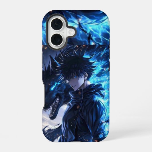 柔術アニメ iPhone 16ケース (裏面)