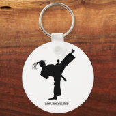 柔術ガール&チャート キーホルダー (正面)