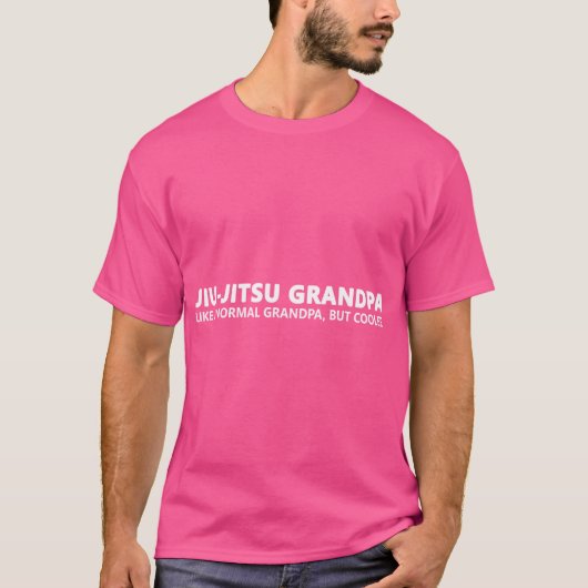 柔術グランドパおもしろい柔術オパ Tシャツ (正面)