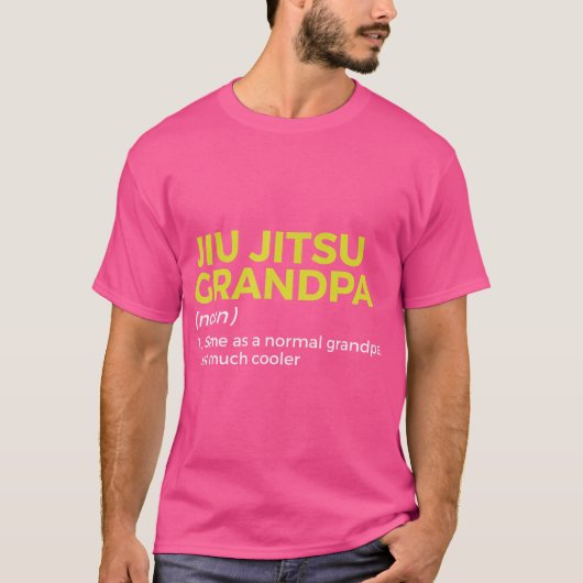 柔術グランドパ定義おもしろい武術芸術 Tシャツ (正面)
