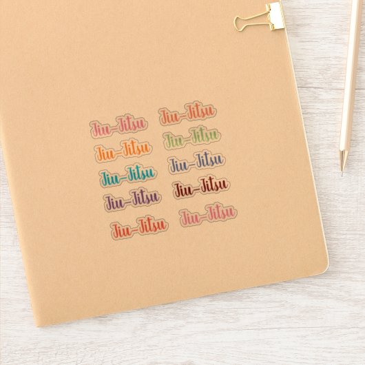 柔術シール シール (ノートブック)