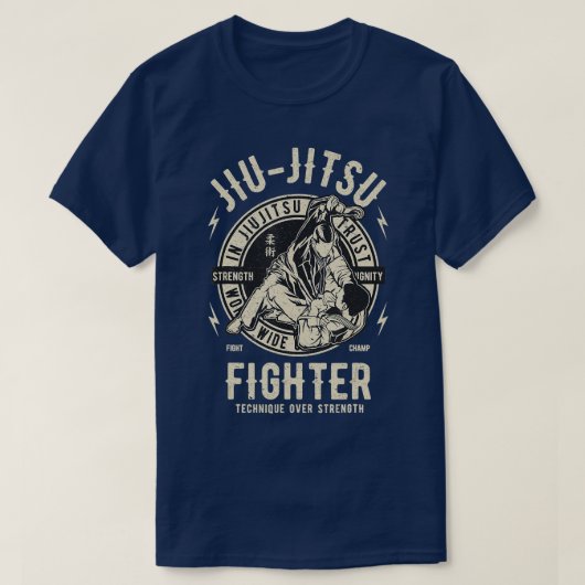 柔術ジズツシャツBJJ Tシャツブラジル柔術 Tシャツ (デザイン正面)