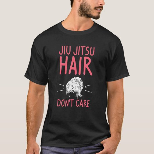 柔術ジズミヘアはBjjブラジ気にル武術Ar Tシャツ (正面)