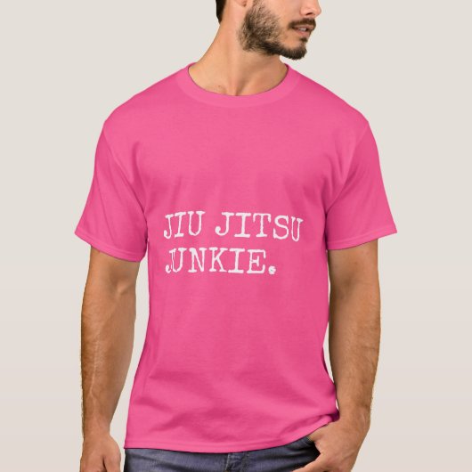 柔術ジュンキーブラジルジウジツシャツメイ Tシャツ (正面)