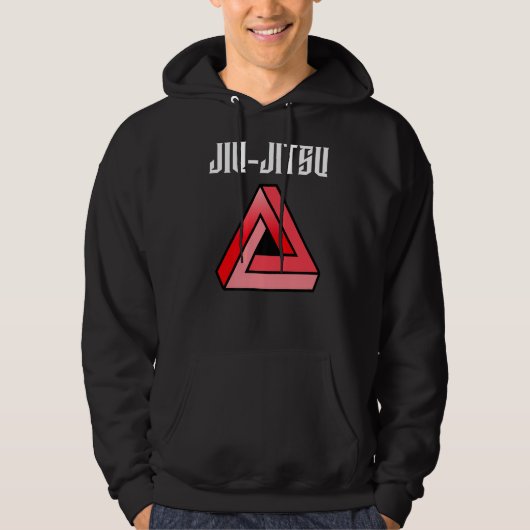 柔術トライアングルmma Bjj Muayタイmma Figh パーカ (正面)