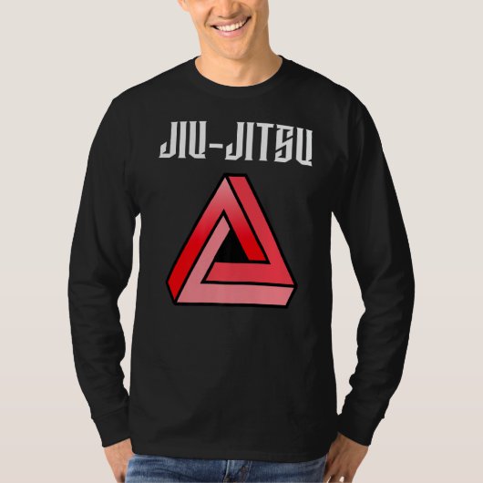 柔術トライアングルmma Bjj Muayタイmma Figh Tシャツ (正面)