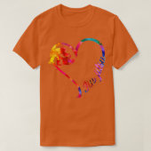 柔術ハート Tシャツ (デザイン正面)