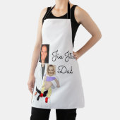 柔術パパカスタム写真と手書き文字 エプロン (インサイチュ)