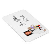 柔術パパカスタム文字I マグネット (右側)