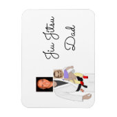 柔術パパカスタム文字I マグネット (縦)