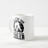 柔術パパ父ことわざ コーヒーマグカップ (正面左)