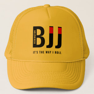 柔術パーソナライズされたBJJブラックベルト キャップ