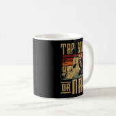 柔術ビジタップスナップまたは昼寝レトロヴィンテージ コーヒーマグカップ (正面右)