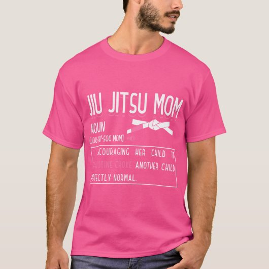 柔術ビッジブラジル柔術ママ Tシャツ (正面)