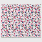 柔術ビージバレンタインラッピング紙 ラッピングペーパー (フラット)