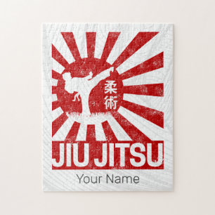 柔術ファイター日本のヴィンテージ武術芸術 ジグソーパズル