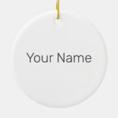 柔術ファイター日本のヴィンテージ武術芸術 セラミックオーナメント (裏面)