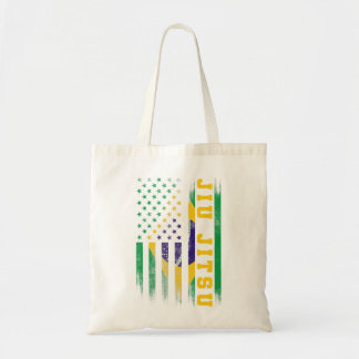 柔術ブラジルBjjブラジ統一されたル州国旗。 トートバッグ