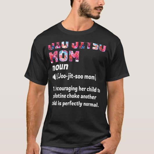 柔術ママ定義 Tシャツ (正面)