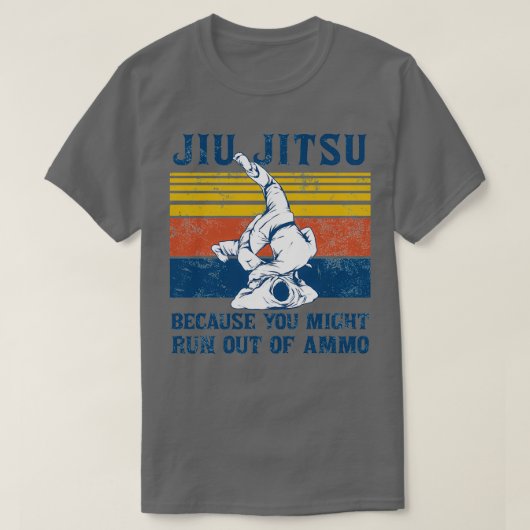 柔術メンズおもしろいヴィンテージBJJ mma柔術1 Tシャツ (デザイン正面)