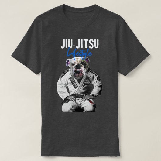 柔術ライフスタイル柔術BJJ愛好家のためのシャツ Tシャツ (デザイン正面)
