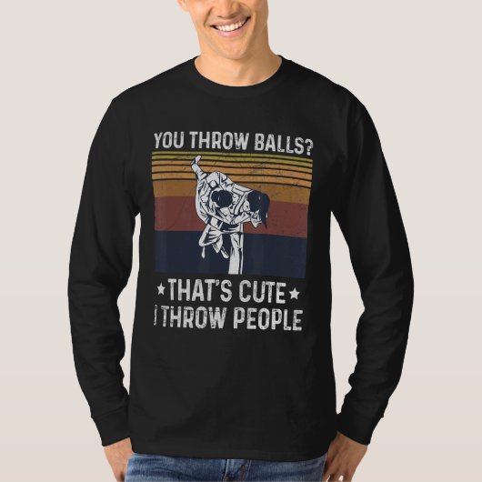 柔術実力戦闘用Bjj Tシャツ (正面)
