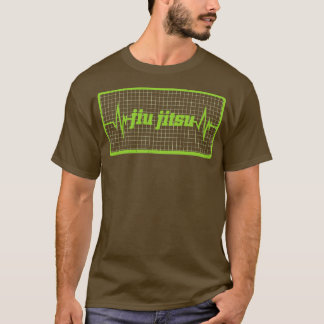 柔術実戦心拍脈 Tシャツ