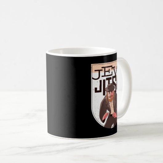 柔術柔術おもしろい柔術 コーヒーマグカップ (正面右)