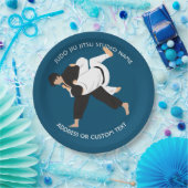 柔術柔道武術工房 ペーパープレート (パーティー)