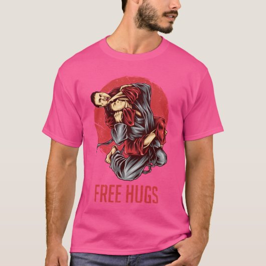 柔術武術アーツフリーハグ Tシャツ (正面)