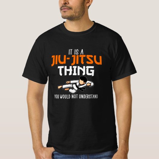 柔術考え Tシャツ (正面)
