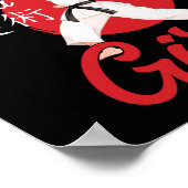 柔術転が女の子のように ポスター (角)