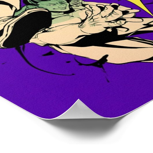 柔術開戦雄二と葵 ポスター (角)