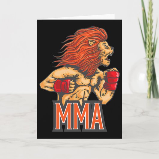 柔術、ボクシング、キックボクシング、MMA S カード (正面)