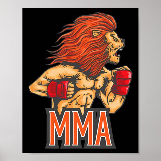 柔術、ボクシング、キックボクシング、MMA S ポスター (正面)