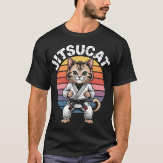 柔術 猫好き 面白い Bjj 武道 Tシャツ