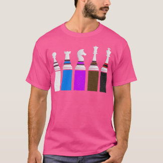 柔術BJJチェスベルト柔術ベース距離 Tシャツ