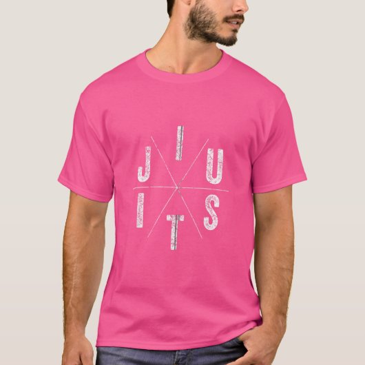 柔術Bjj Teeブラジル柔術ジップ Tシャツ (正面)