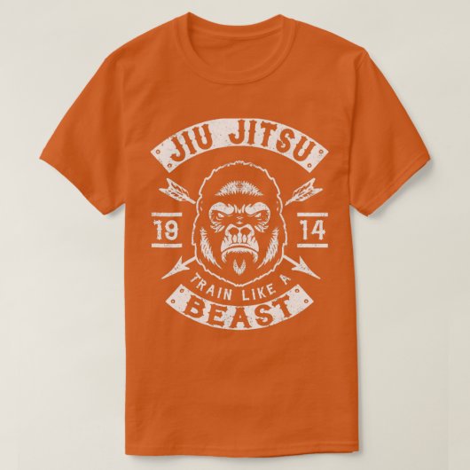 柔術MMAT BJJ T Tシャツ (デザイン正面)