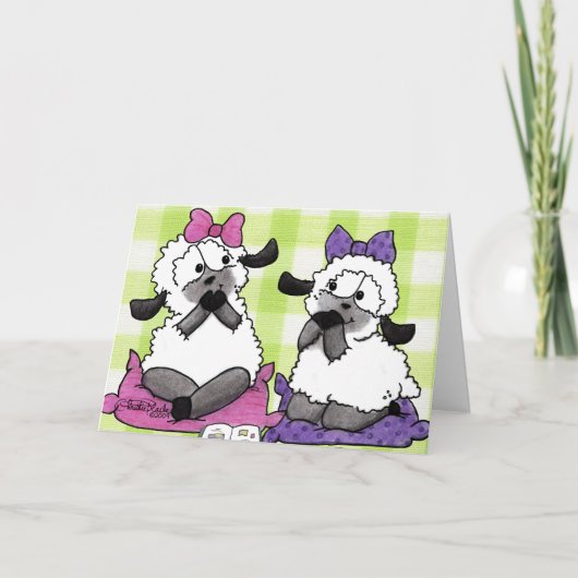 柔話かい子羊 カード (正面)