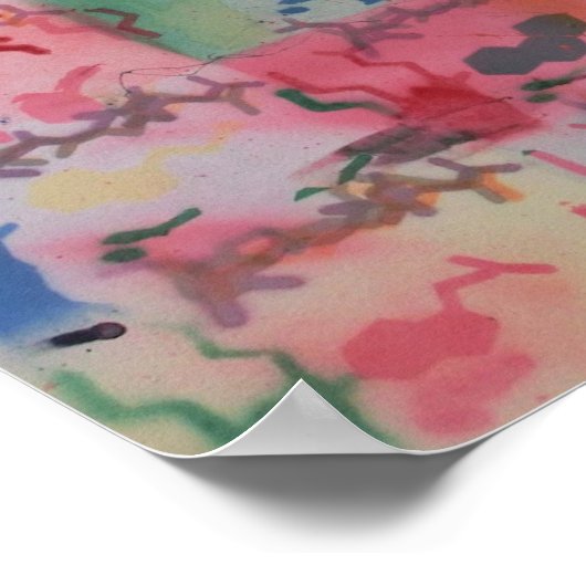 柔軟なタンパク質とリガンドのポスター – オプション3 ポスター (角)