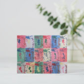 柔軟なタンパク質とリガンド – オプション2 ポストカード (スタンド正面)