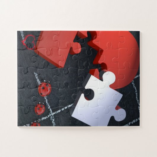 柔軟なフォトキッズパズルとギフトボックス ジグソーパズル (横)