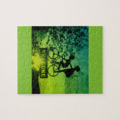 柔軟なフォトキッズパズルとギフトボックス ジグソーパズル (横)