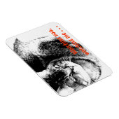 柔軟な冷蔵庫用マグネット- Watchful Cat マグネット (右側)