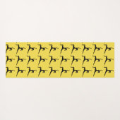 柔軟な瞑想 ヨガマット (裏面(横))